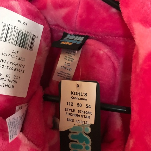 Girls Robe & Slipper Set - Picture 2 of 6